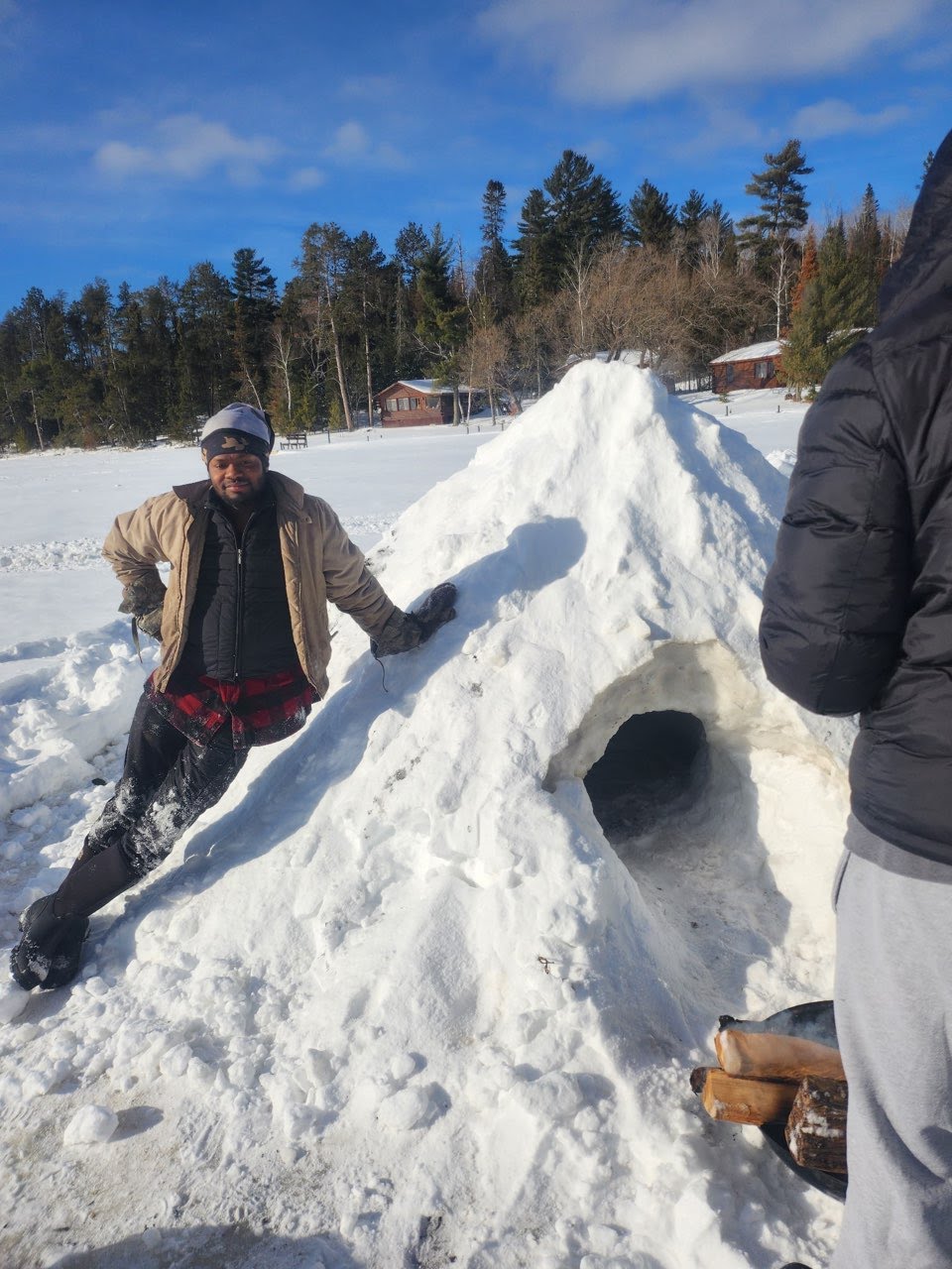 A SAGE student supported by the community